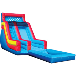 18' Modular Water Slide with Pool (Themes Available Below)